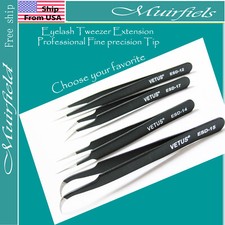 Vetus Eyelash Tweezer Extension Professional Fine precision