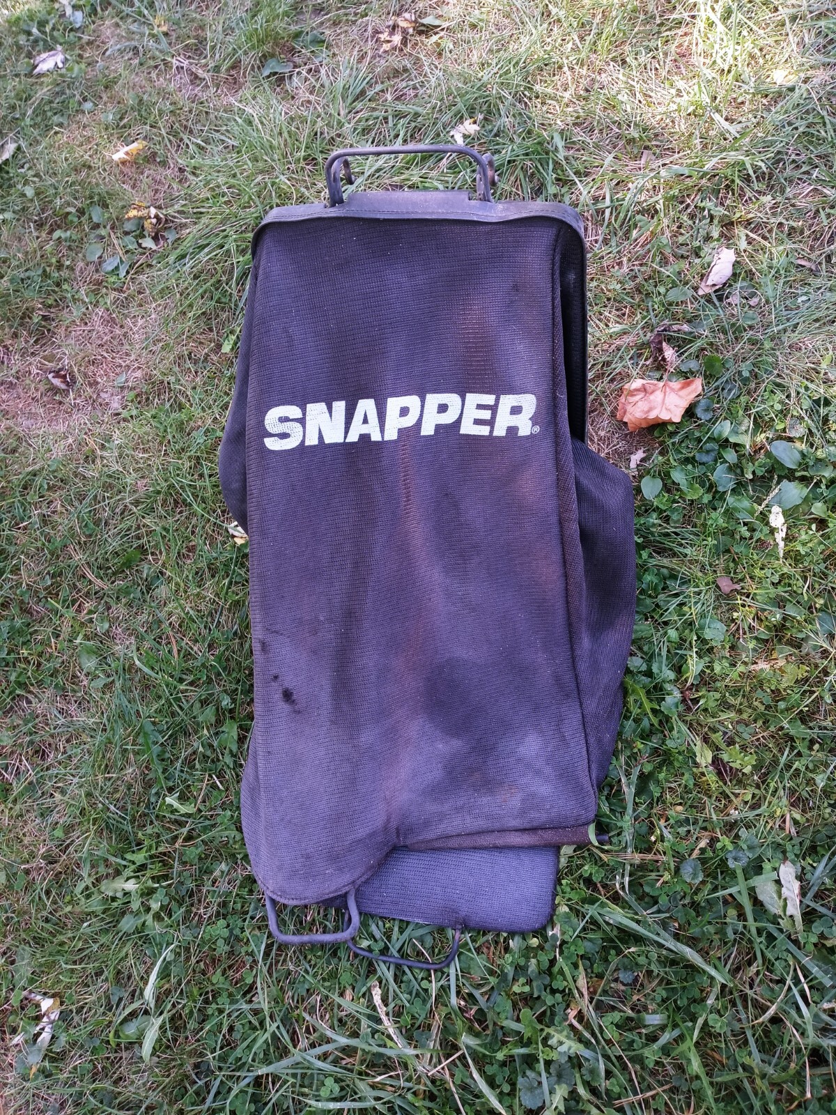 SNAPPER Grass Catcher Bag Used eBay