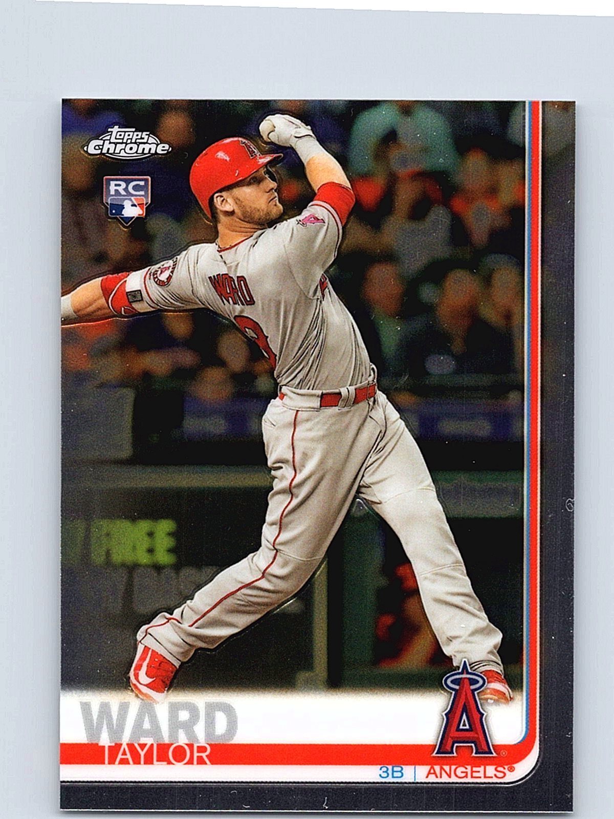 2019 Topps Chrome #78 Taylor Ward Refractor Rookie