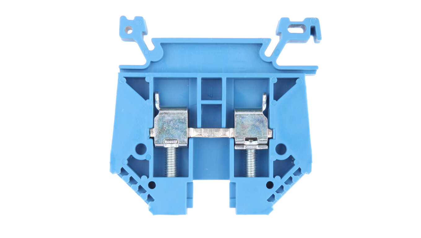 2-wire terminal block 6mm2 blue EURO 6/35 43401BL /T2UK