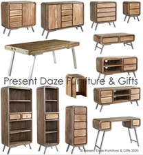 Atlas Solid Sheesham Wood Sideboards, Bookcases Tables & TV Units