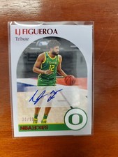 2021-22 Chronicles Draft HOOPS #30/99 LJ FIGUEROA Auto Rookie