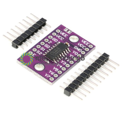 74HC4051 8 Channel Mux Analog Multiplexer Demultiplexer Module for Raspberry Pi