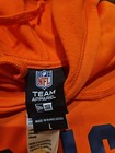 NFL Team Apparel Denver Broncos Hoodie Mens Large Orange Football  — photo 5