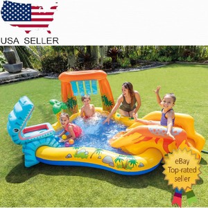 intex pirate play center inflatable pool with sprayer