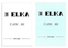 ELKA CAPRI 101 Service Manual Schematic Diagrams Schematic Schematic PDF 1st  2nd