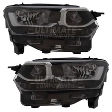 Citroen Berlingo Mk3 K9 Van 2018-2023 Headlights Headlamps 1 Pair Left & Right