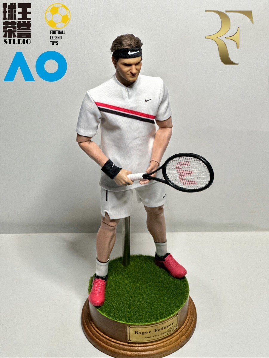custom 1/6 scale Roger Federer Male Model for 12'' Action