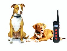 1100M Waterproof Rechargeable Remote Dog Training Shock Collar Auto Anti- Bark