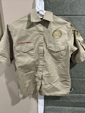 Boy Scout UNIFORM SHIRT New Style Ladies Womens Small Short Sleeve Shirt B93