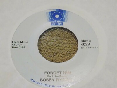BOBBY RYDELL Forget Him / Love Love Go Away 7'' 45 re EX