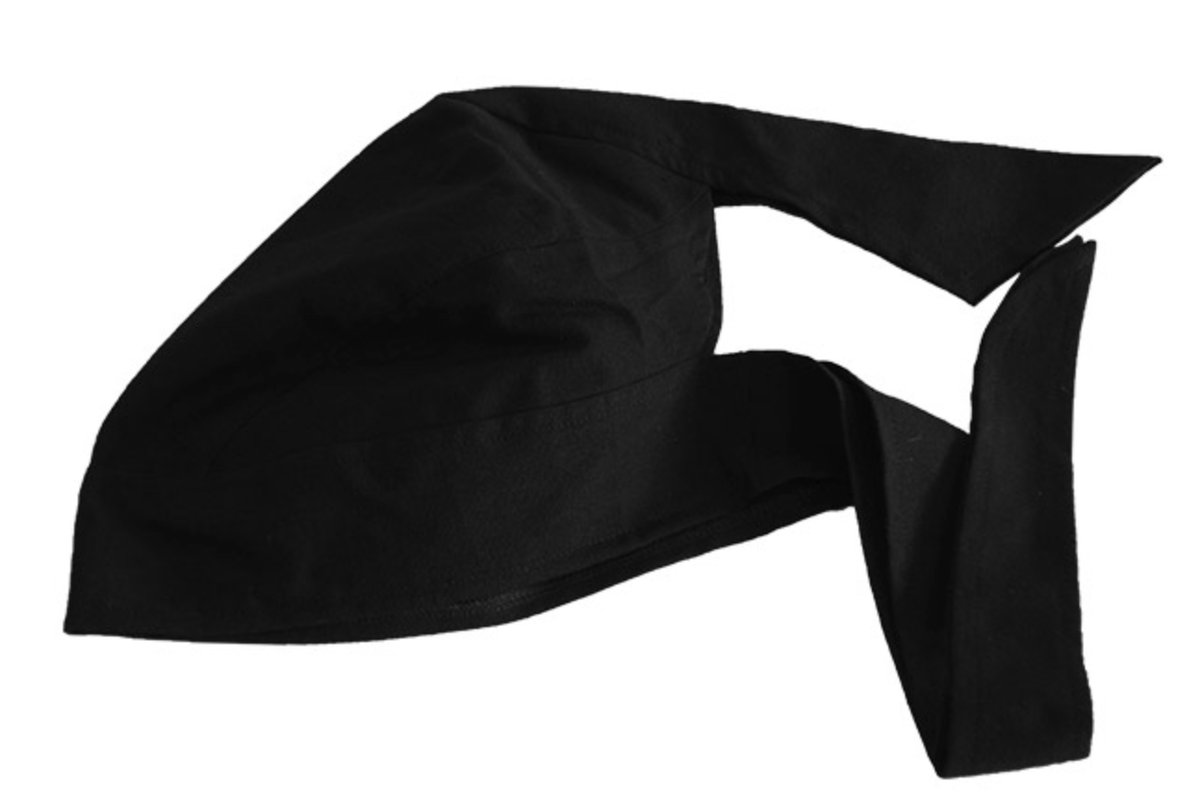 帽子 Maison Kinema Long hair band / black border hair band – Maison Kinema