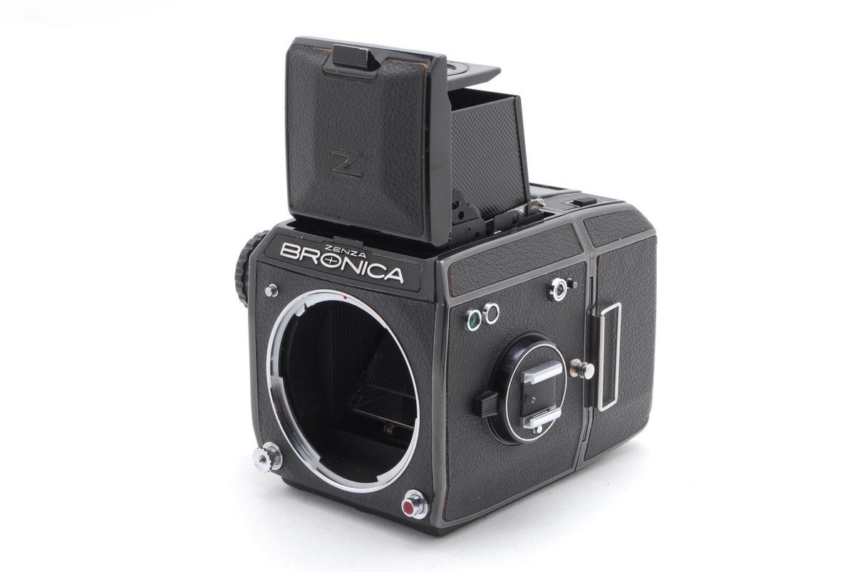 ✧美品✧ZENZA BRONICA EC + Nikkor-P75mm F2.8 CLA'd Exc+5】ZENZA BRONICA EC Black Camera NIKKOR P 75mm f/2.8
