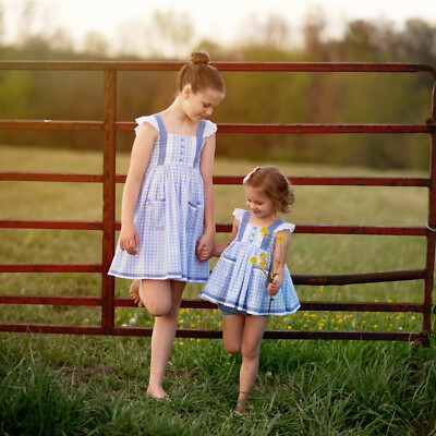 Well Dressed Wolf WDW Blue Gingham Cameron Tunic Set Size 10 NWT | eBay