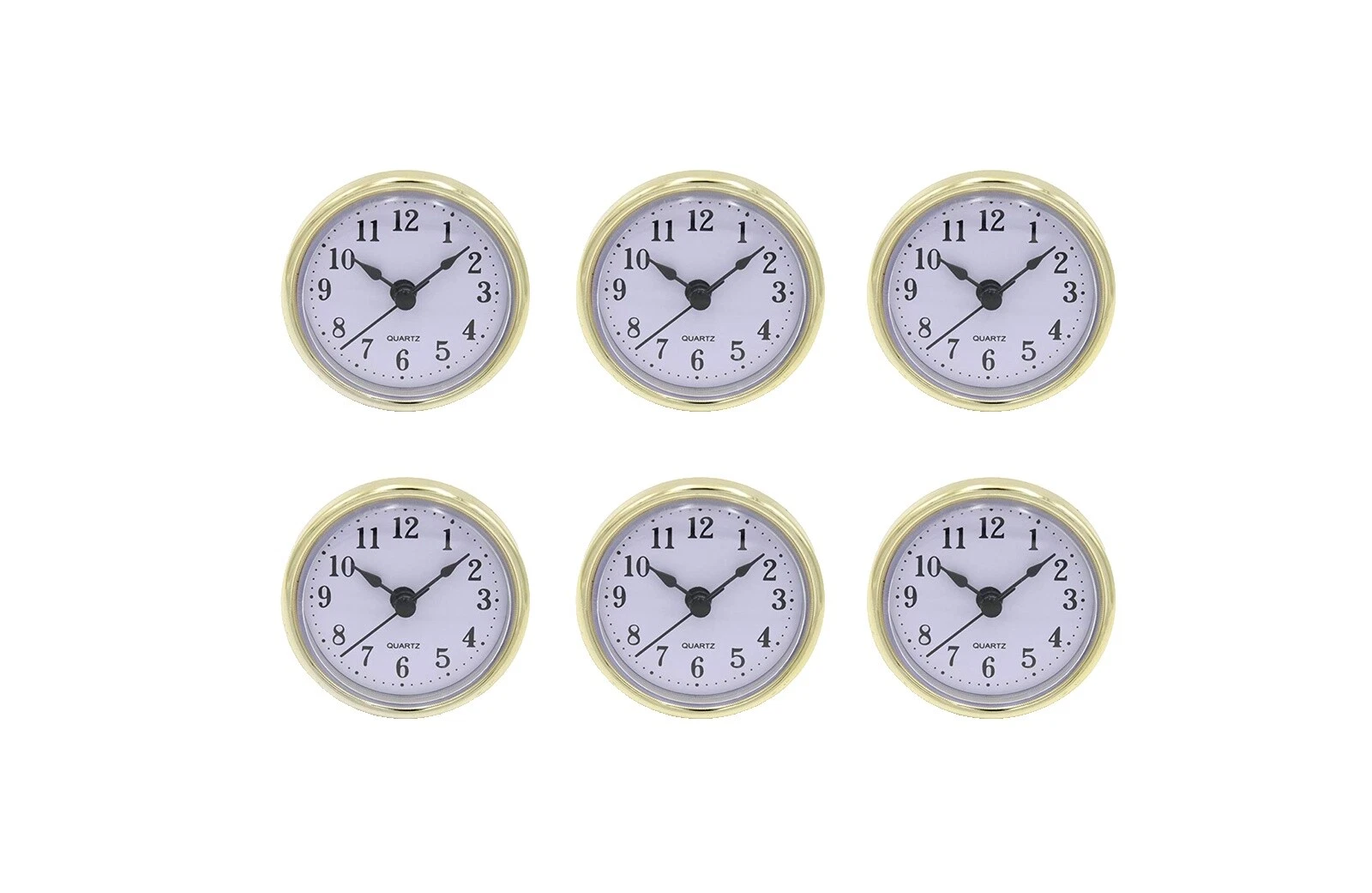 White Relojes de pared