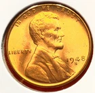 1948-S Lincoln Wheat Cent Penny GEM RED BU From an Original Bank Roll