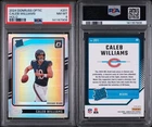 2024 Panini Donruss Optic Holo #201 Caleb Williams PSA 8 NM-MT