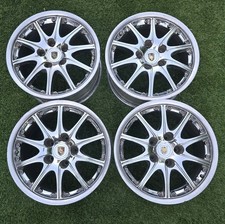Porsche 996 Boxster Wheels Bbs 10-spoke Front 99636213455 Rear 99636213850 Set