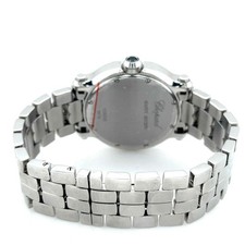 Chopard Happy Sport Quartz 36mm 7 Diamonds/Custom Diamond Bezel 27/8477-3008 2