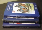 MILITARY UNIFORMS of AMERICA, 3-vol. set, 1755-1867; SUPERMAN, DC comics artist!