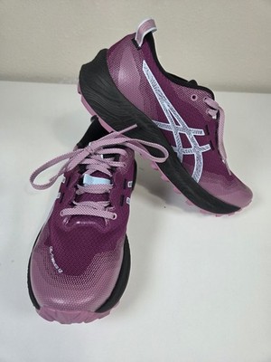 Asics Gel-Trabuco 12 Womens Trail Running Shoes sz 7 Purple New NWOB