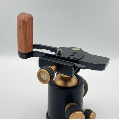 X 5m Ergonomic Handle Integrated Cold Shoe Mount and Tripod Quick Detach