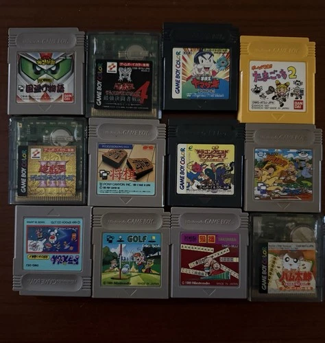 Nintendo GameBoy Game Lot - Japanese Imports