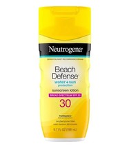 Neutrogena Beach Defense Sunscreen Lotion SPF 30, Oil-Free, 6.7 oz