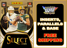 2024 PANINI SELECT SINGLES - Inserts, Parallels & Base - Multi-Card Discounts!