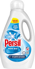 Persil Non Bio Laundry Liquid Detergent 95 Washes 2.565L Tough on Stains Gentle 5.36 per litre