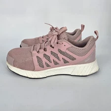 Reebok Fusion Flexweave Womens Size 9M Pink Composite Toe Work Shoes Sneakers