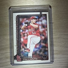 2025 Topps Series 2 Andre Pallante 32/50 Canvas SP #623 St. Louis Cardinals