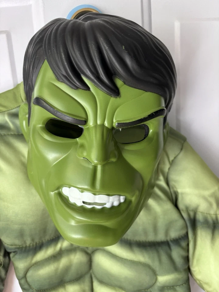Kids Marvel Hulk Costume, Size Small - Image 2 of 4
