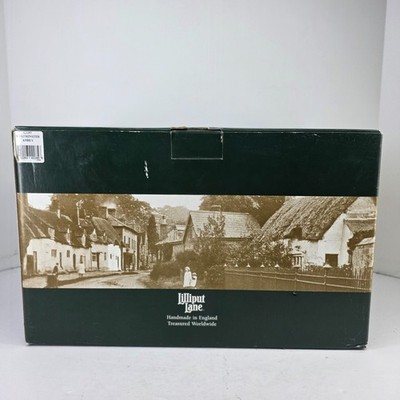 Lilliput Lane Westminster Abbey L2285 Millennium Boxed England (With Broken Tip)