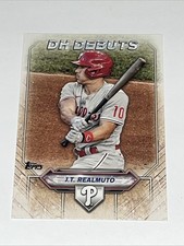 2021 J. T. Realmuto Topps DH Debuts Insert #DHD-9