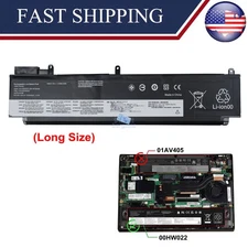 Internal Battery 00HW022 For Lenovo ThinkPad T460s T470s SB10F46460 00HW023 USK