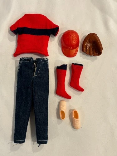 1965 #1504 Ricky little leager outfit vintage mattel barbie NO DOLL (15)