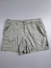 Columbia Shorts Womens 10 Beige Cargo Omni-Sh...