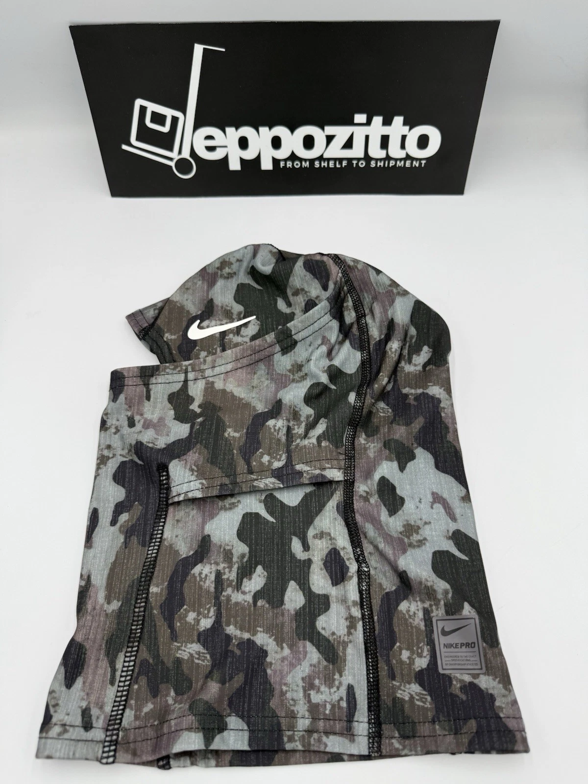 Nike Pro Hyperwarm Hood Therma Fit Unisex -Black/Camo