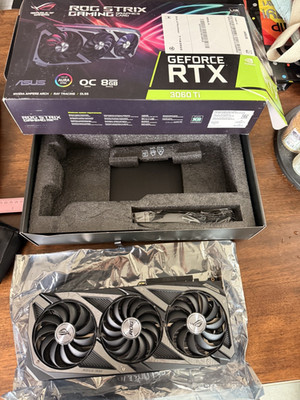 ASUS ROG Strix NVIDIA GeForce RTX 3060 Ti V2 8GB GDDR6 Gaming Graphics Card...