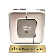 Tetsed OK Digital Camera COOLPIX SQ Vintage Used Nikon Silver Compact From japan