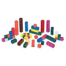 Interlocking Snap Cubes, Plastic Cubes for Early Math, Connecting Cubes for Kids