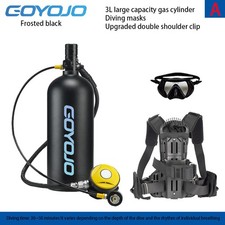 GOYOJO Scuba Diving Oxygen Tank Cylinder Underwater Breath Apparatu Portable Set