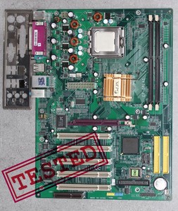 LGA775 Epox EP-5PLAI Intel 848P chipset MoBo with CPU Pentium 4 630 & I/O shield