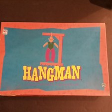 HangMan Board Game 1999 Milton Bradley Hasbro Vintage Collectible