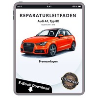 Audi A1 Typ 8X 2010-2018 Bremsanlagen Bremsen System Werkstatthandbuch Pdf Datei