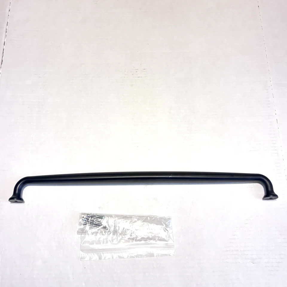 Top Knobs M2830 Charlotte 18" Center to Center Cabinet Pull/appliance Pull-Black - Image 2 of 4