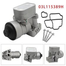 New Engine Oil Filter Housing Pour Volkswagen Passat 2012-2014 L4 2.0L Turbo E03