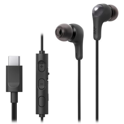 HA-FR9UC-B, Gumy Connect USB Typ-C kabelgebundene Kopfhörer mit kraftvollem Sound