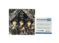 BABYMETAL Japanese Band Signed 5x5 Photo Card ACOA SU-METAL MOAMETAL MOMOMETAL